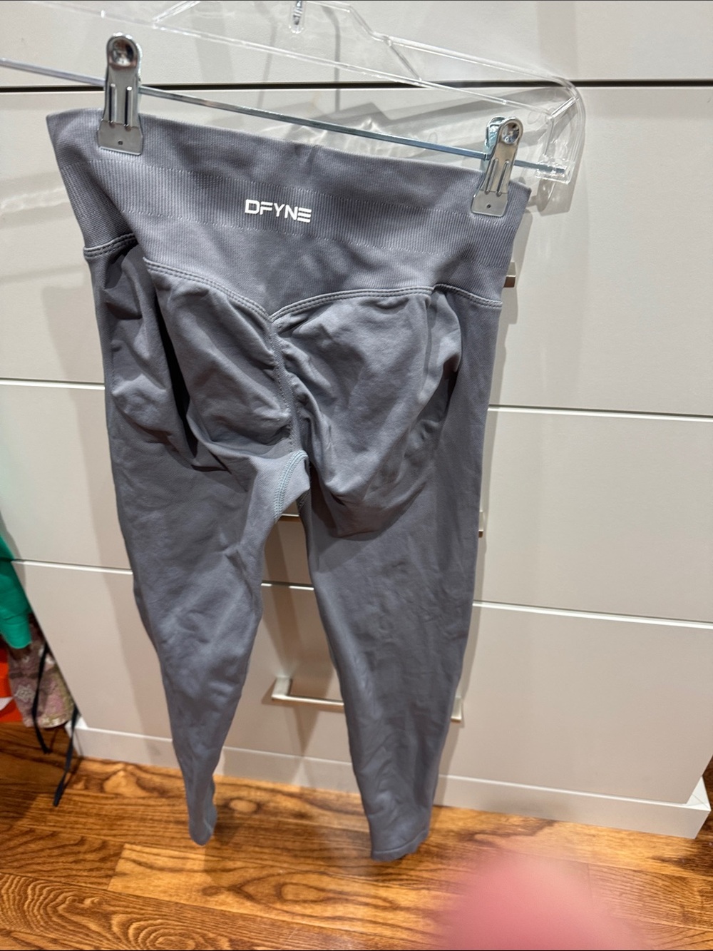 Gray DFYNE Performance Leggings - Picture 5 of 5
